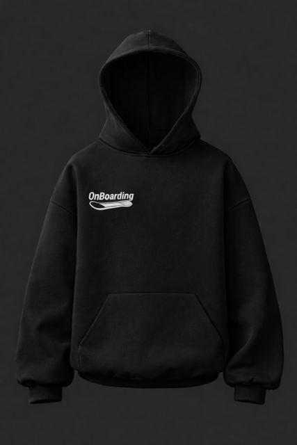 OnB Snowboarding Hoodie (Black)