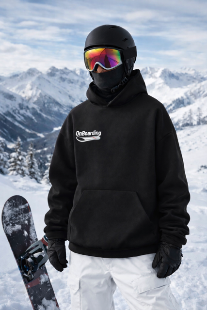 OnB Snowboarding Hoodie (Black)